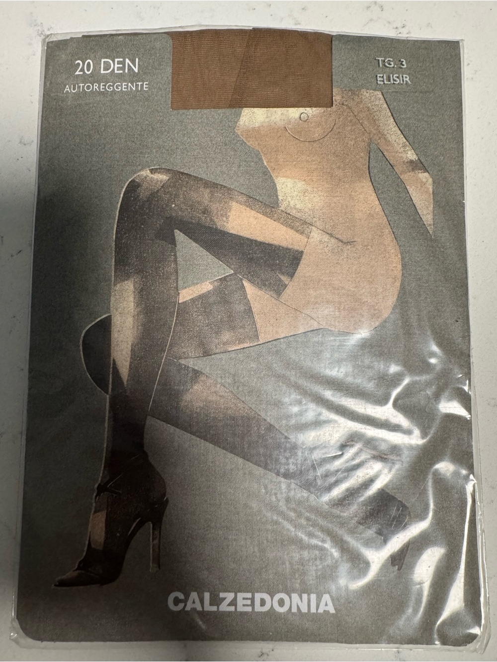Calzedonia Women's 20 DEN Sheer Tights in elisir